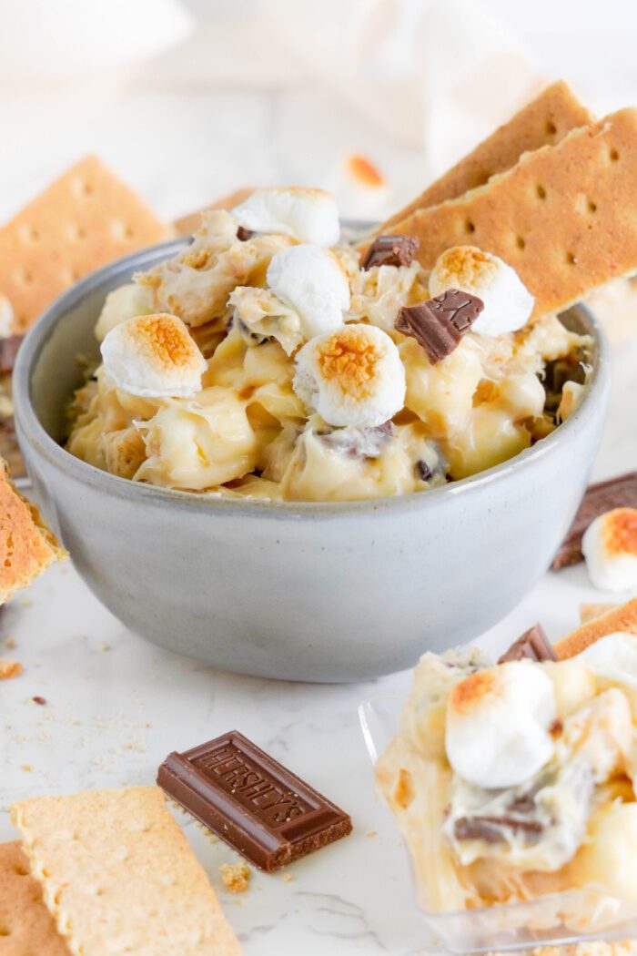 Bowl of S'mores Cookie Dip