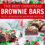 Christmas Brownie Bars