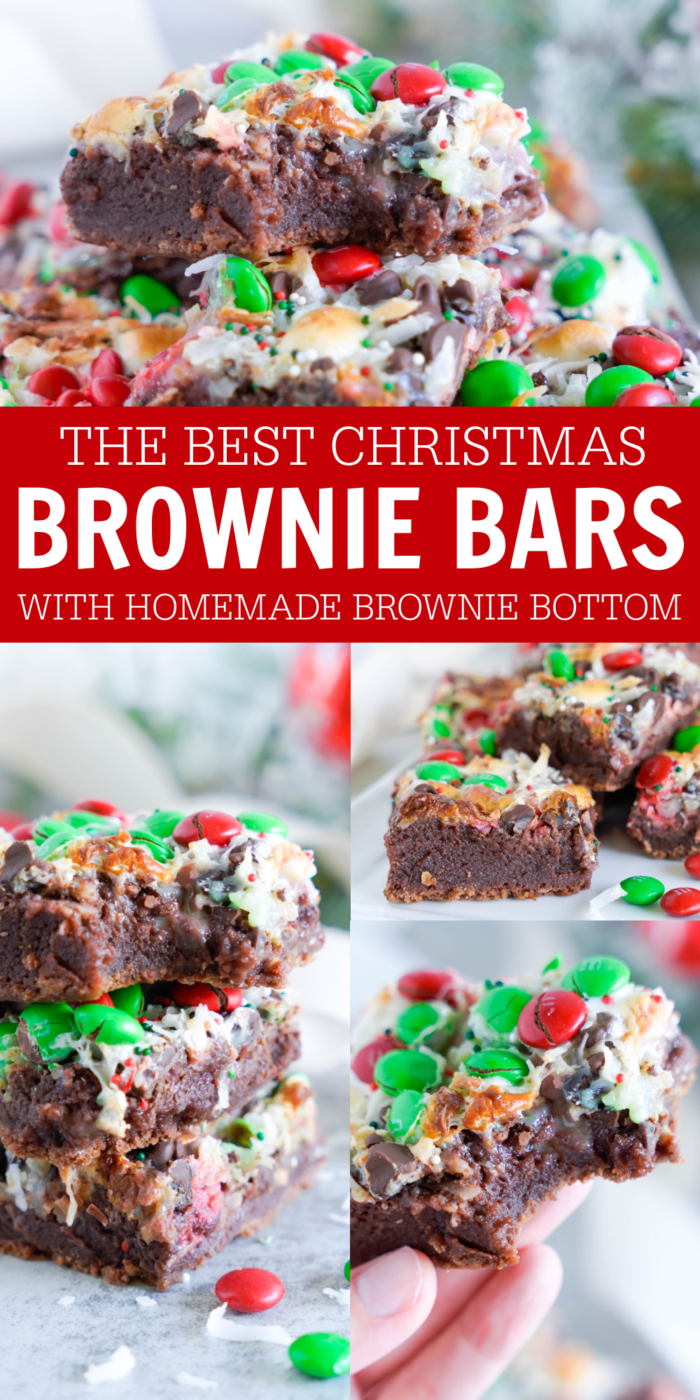 Christmas Brownie Bars