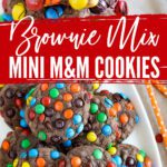 Easy Brownie Mix M&M Cookies Amazing Recipe