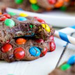 Easy M&M Brownie Mix Cookies Recipe