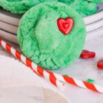 Grinch Cookies for a Cookie Exchange