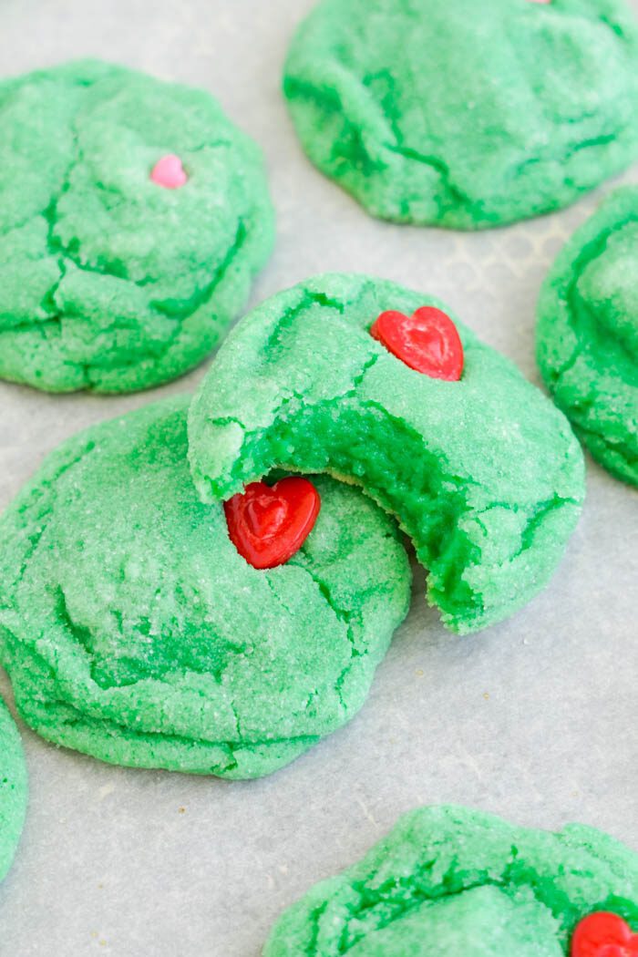 Grinch Sugar Cookies