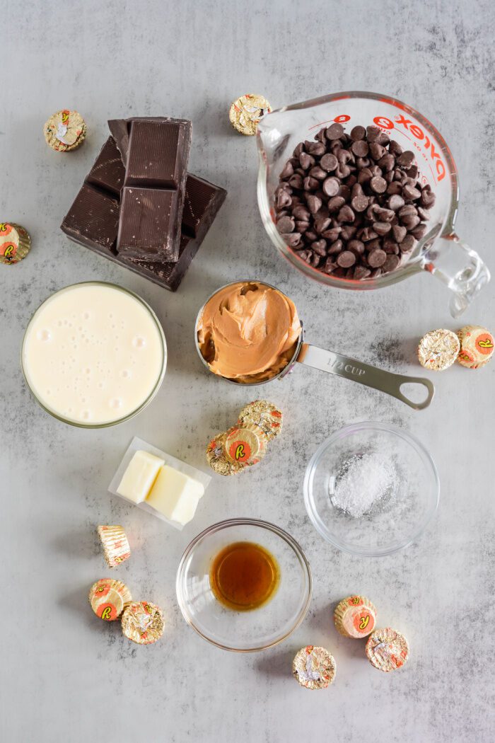 Reese's Peanut Butter Fudge Ingredients