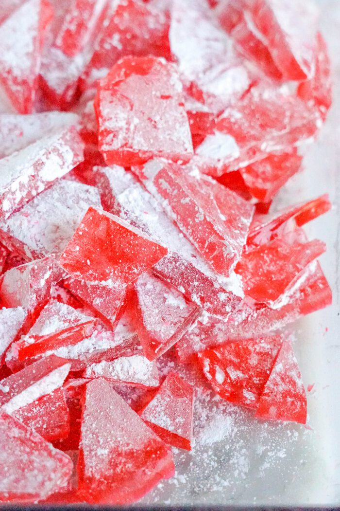 Broken Cinnamon Rock Candy
