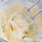 Cream cheese and butter mixed together
