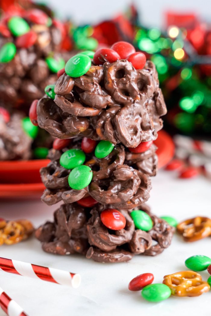 Stack of 3 Crockpot Christmas Candies