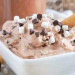 Hot Chocolate Dip with Marshmallow Fluff