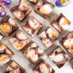 Chocolate Fudge for Easter Pieces