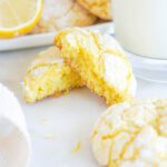 Lemon Crinkle Cookies