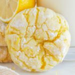 Lemon Crinkle Cookies Recipe with Cake Mix