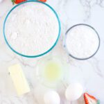 Strawberry Crinkle Cookies Ingredients