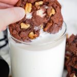 Best Chewy Chocolate Rocky Road Cookies