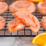 Chewy Creamsicle Orange Cookies