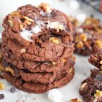 Chocolate Rocky Road Cookies