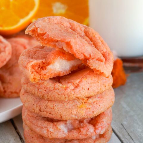 Creamsicle Orange Sugar Cookies!