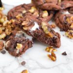 Fudgy Rocky Road Cookies