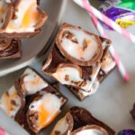 Chocolate Easter Fudge with Cadbury Eggs