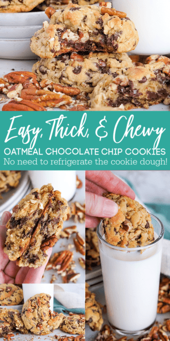 Easy Oatmeal Chocolate Chip picture collage