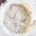Oreo Cookie Dip in bowl