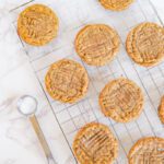 Peanut Butter Cookies on cooling rack