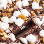 Rocky Road Fudge Squares