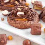 Candy Bar Brownie Cookies