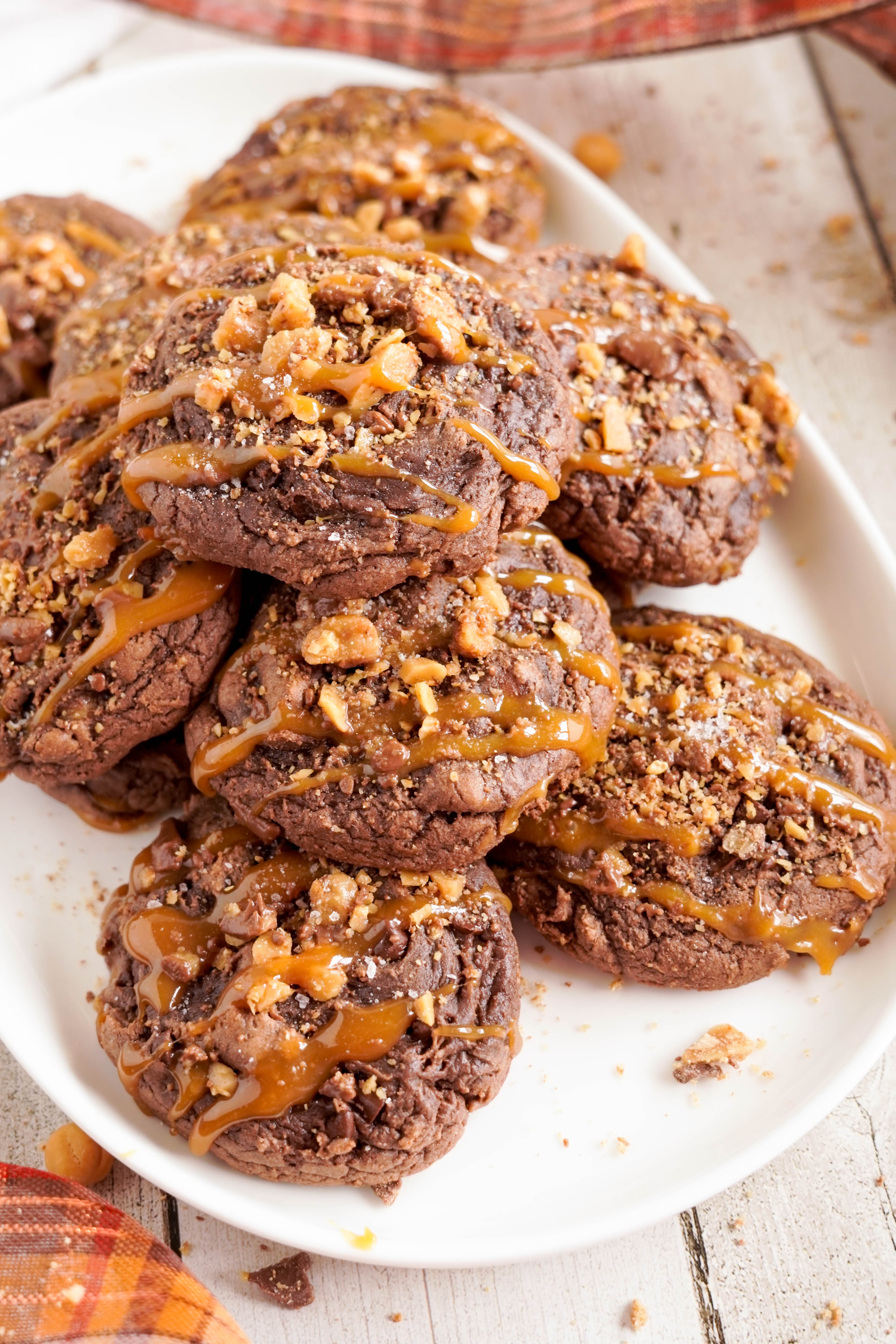 Caramel Brownie Toffee Cookies MY SET-1