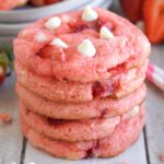 Soft and Chewy Strawberry Cookies