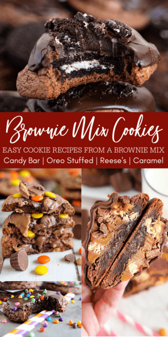 Best Brownie Mix Cookies Recipe Pinterest Photo