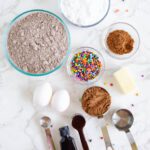 Homemade Cosmic Brownies Cookies Copycat Recipe Ingredients