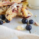 Chewy Blueberry Pop Tart Cookies