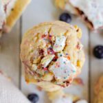 Pop Tart Cookies with Blueberry Pop Tarts