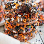 Halloween Brownie Cookies-7