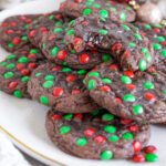 M&M Cookies for Christmas