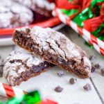 Homemade Christmas Crinkle Cookies