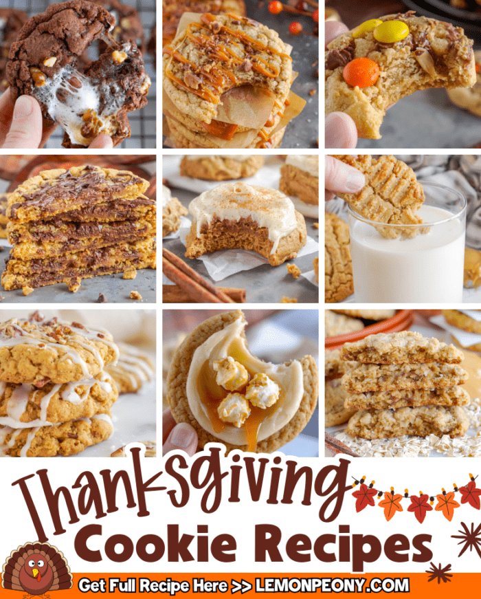 Thanksgiving Cookie Recipes