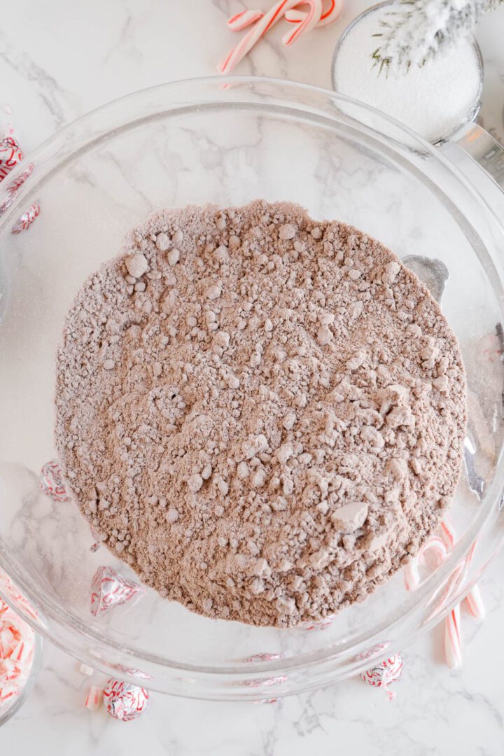 Brownie Mix for Peppermint Brownie Bites