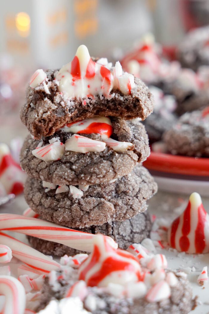 Easy Peppermint Brownies from a Brownie Mix