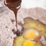 Easter Brownie Cookies Chocolate Syrup