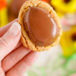 Easter Egg Reese’s Peanut Butter Cookies in Hand