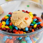 Peanut Butter M&M Cookies Rolling Top in M&Ms