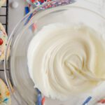 4th of July Cake Mix Cookies White Chocolate Melted