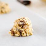 Oatmeal Raisin Cookies cookie dough ball