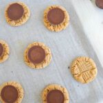 Reese’s Peanut butter Cookies with Reese’s on top