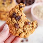 Soft and Chewy Oatmeal Raisin Cookies