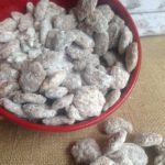 Chocolate Peanut Butter Crispy Puppy Chow Recipe