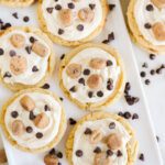 Cookie Dough Cookies on a Platter