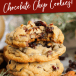 Cranberry Chocolate Chip Cookies