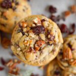 Cranberry Chocolate Chip Cookies with Pecans